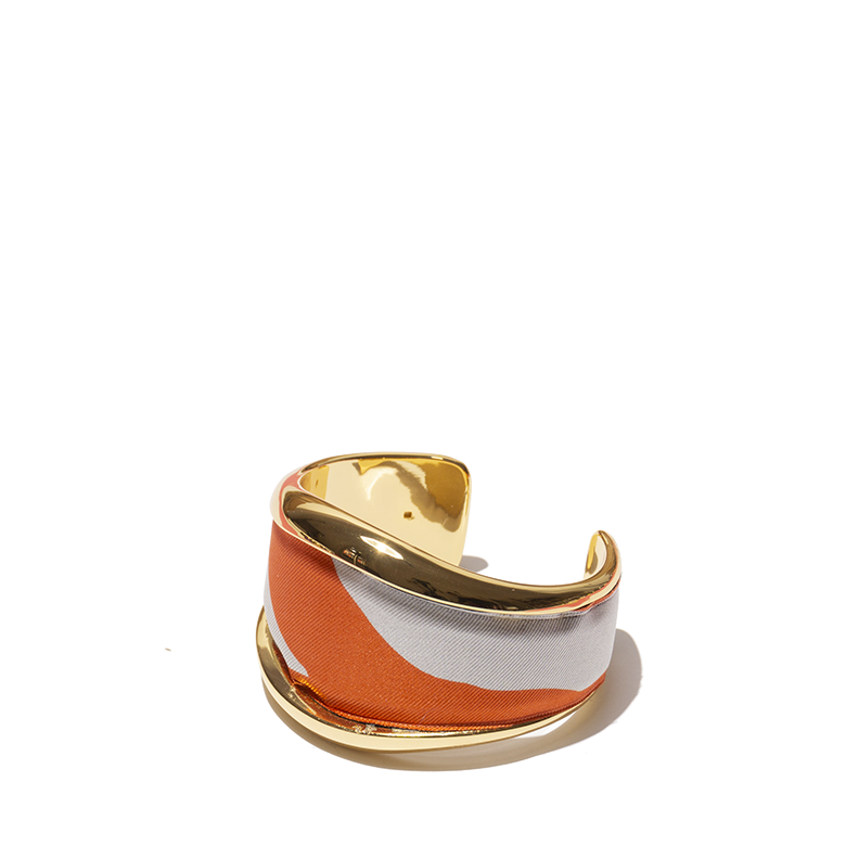 Bangle Orange animalier