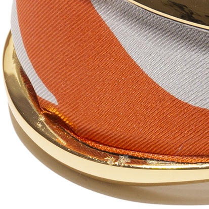 Bangle Orange animalier