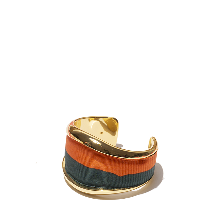 Bangle Verde e arancio