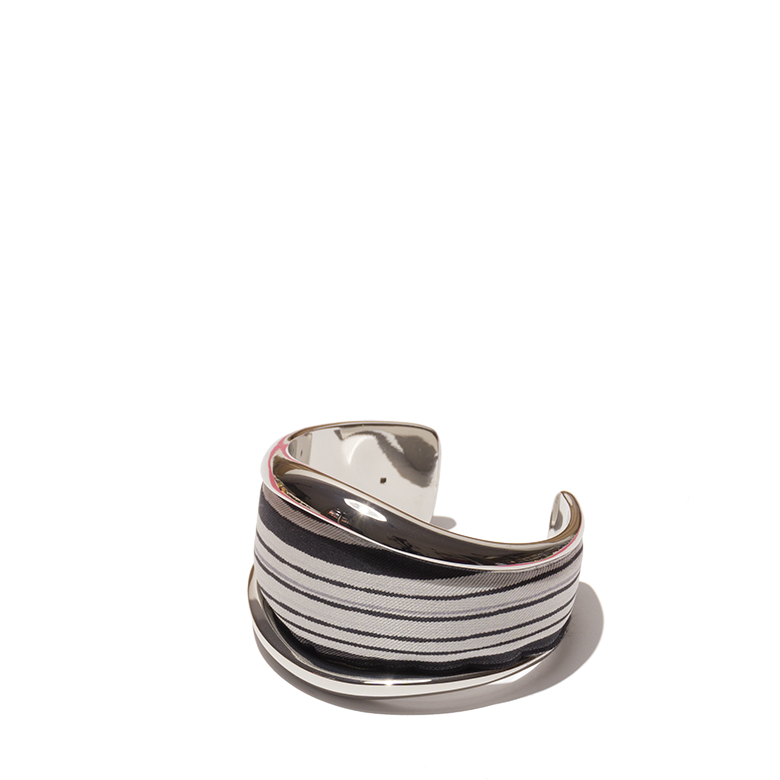 Bangle Chalk & Black
