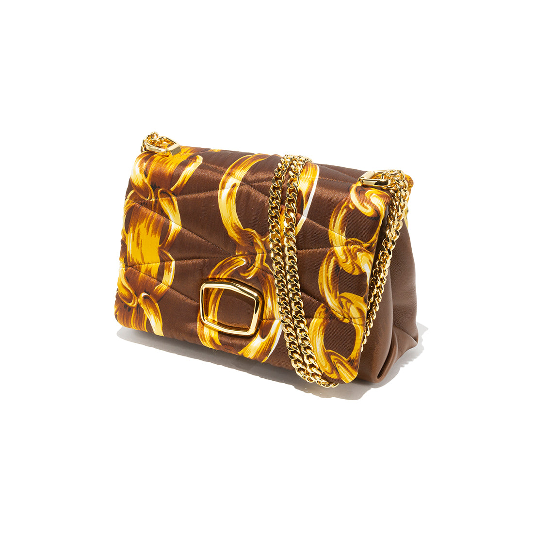 Carré On Mini Marrone e oro