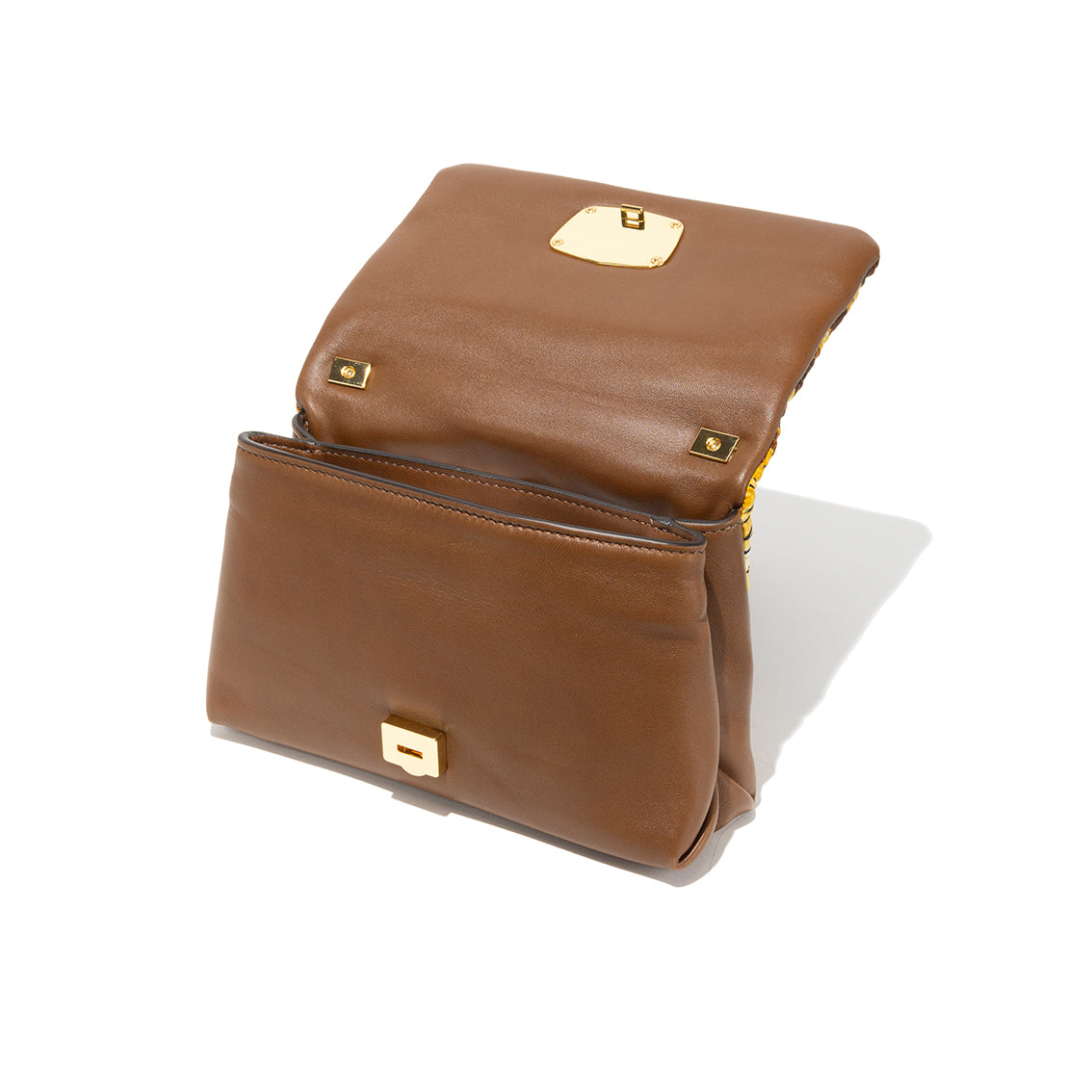 Carré On Mini Marrone e oro