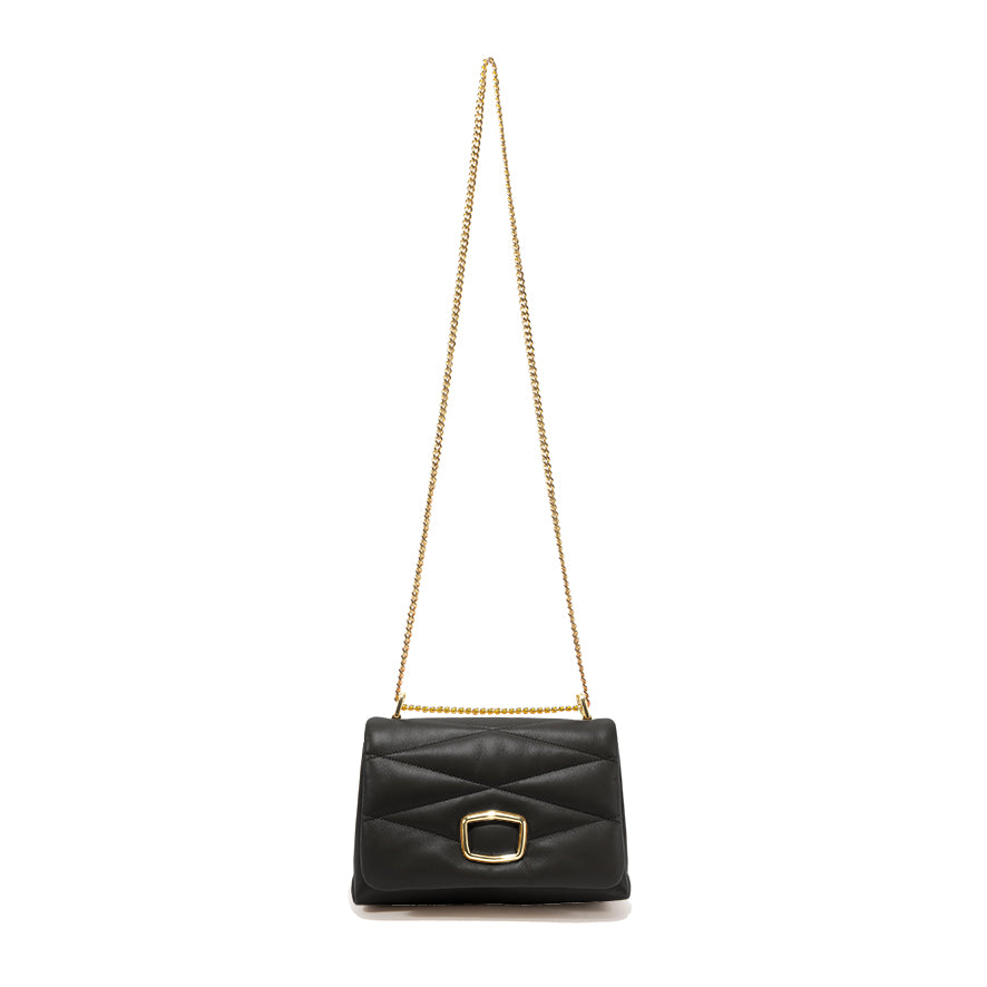 Carré On Mini Pelle Nera