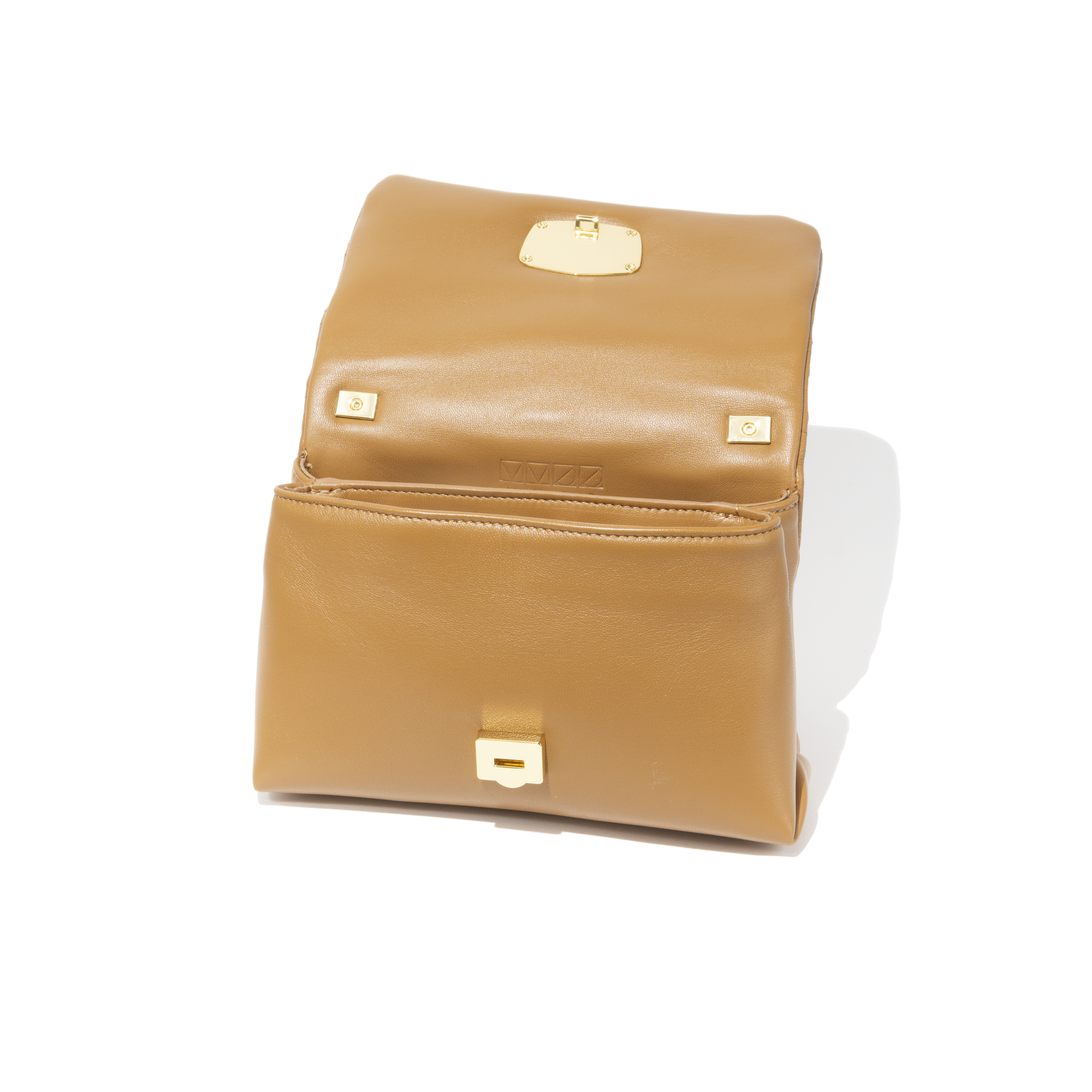 Carré On Mini Pelle Ambra