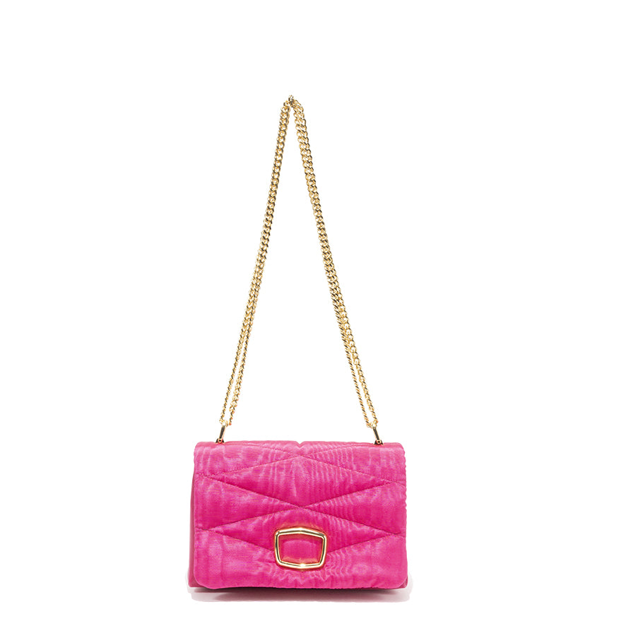 Carré On Mini Moiré fuchsia