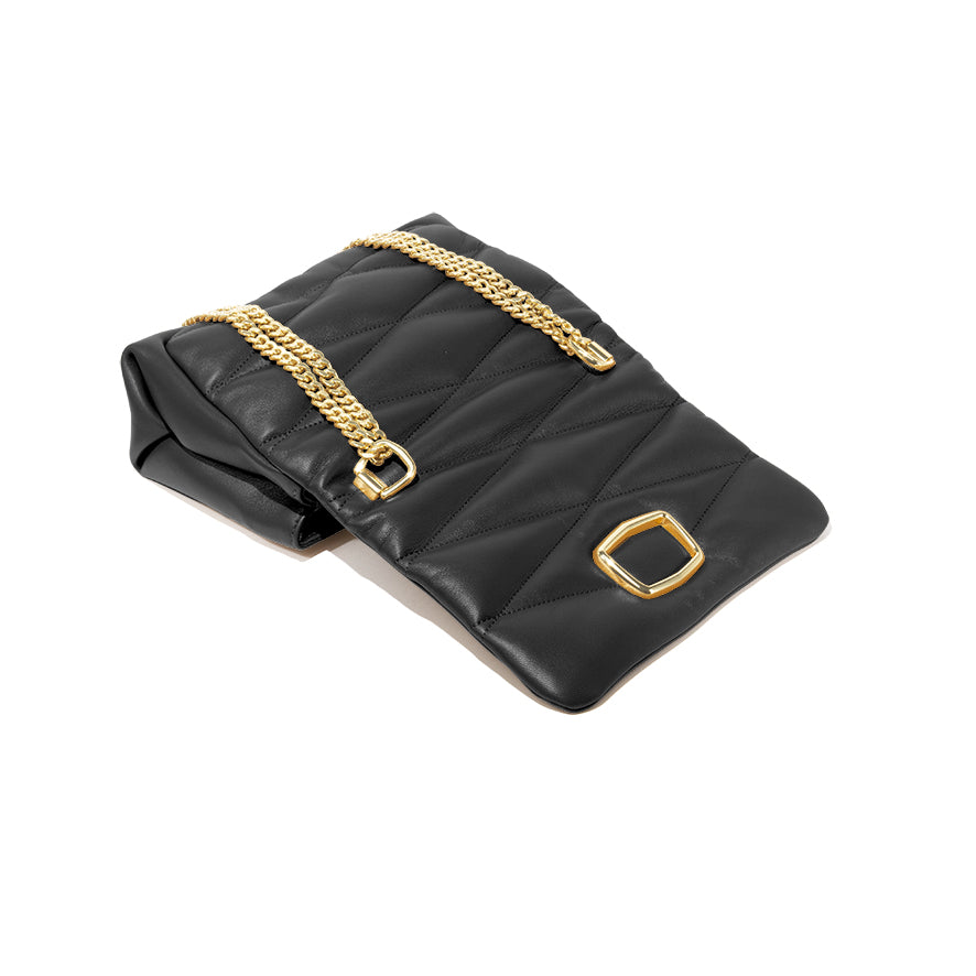 Carré On Mini Pelle Nera