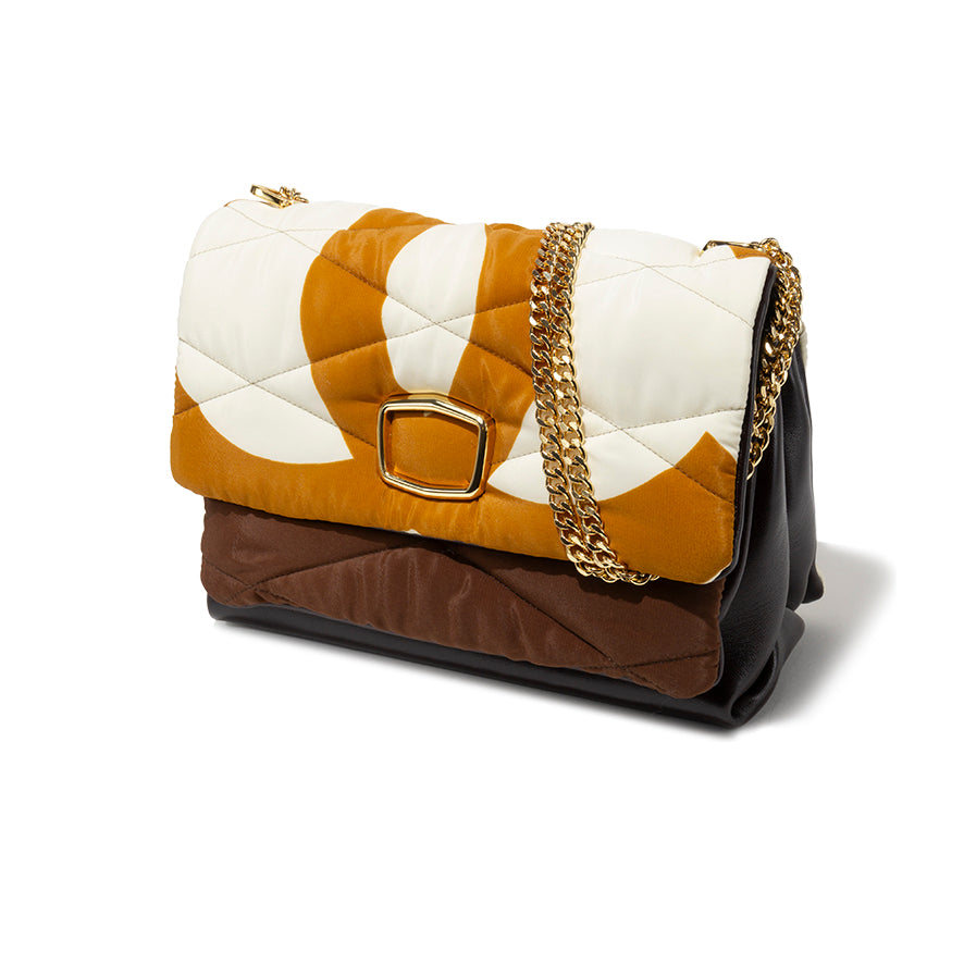 Carré On Medium Bianca e Oro