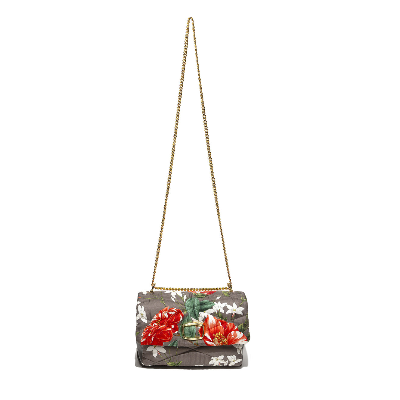 Carré On Medium Fiori d'ibisco