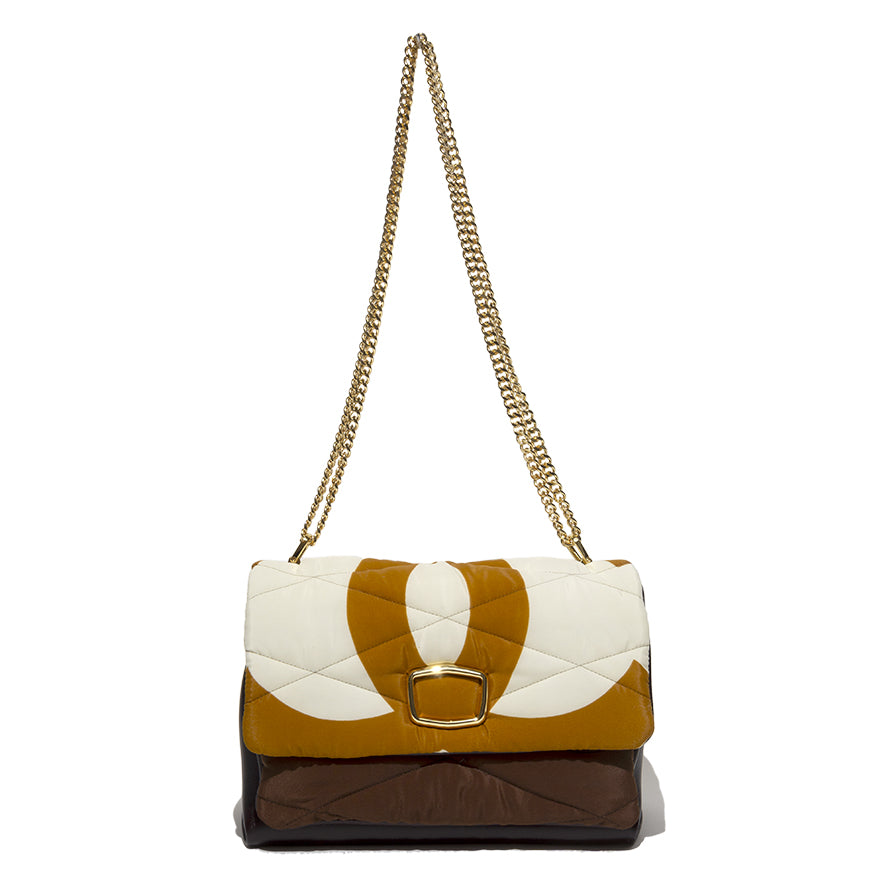 Carré On Medium Bianca e Oro