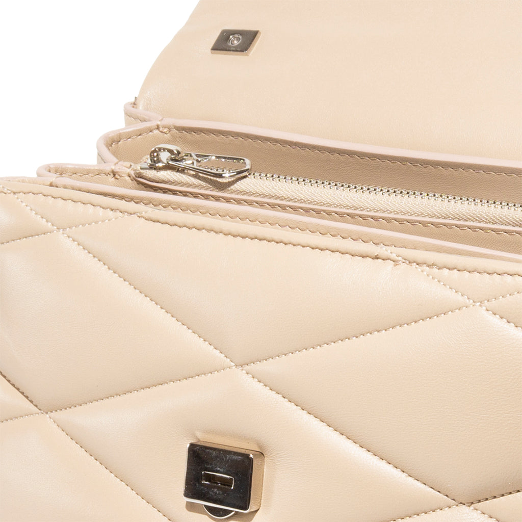 Carré On Medium Pelle Beige