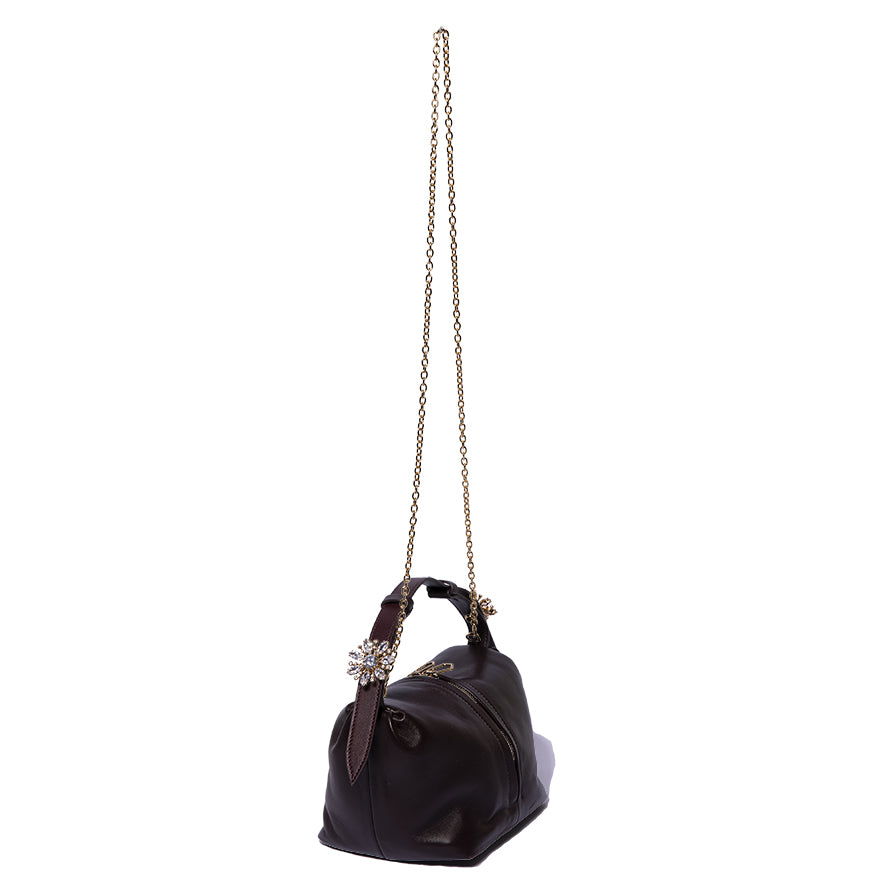 Cube Pelle Burgundy