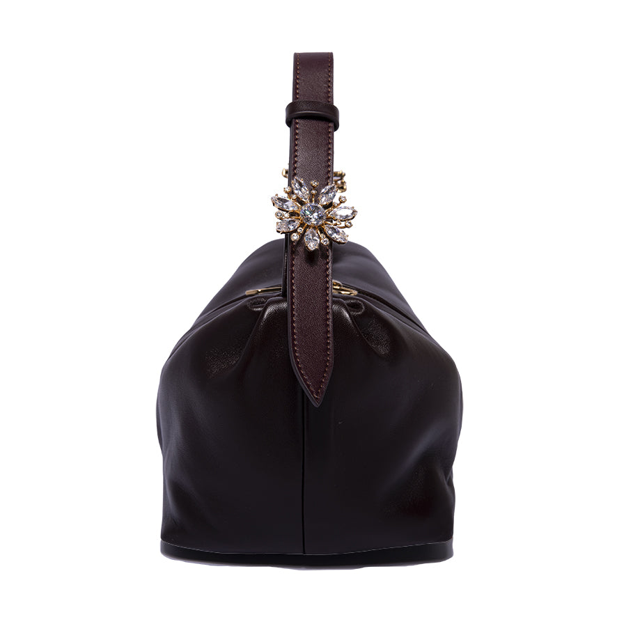 Cube Pelle Burgundy