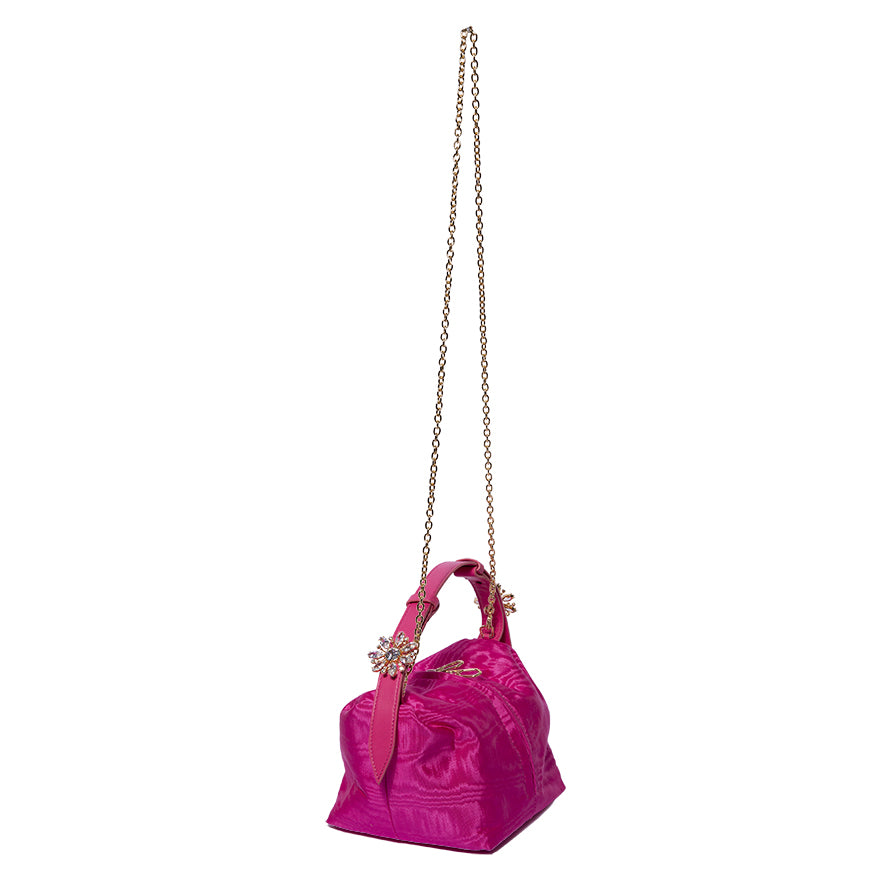 Cube Moiré Fuxia