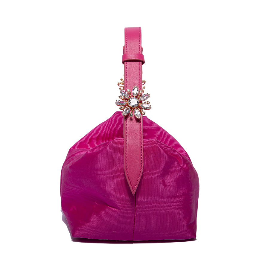 Cube Moiré Fuxia