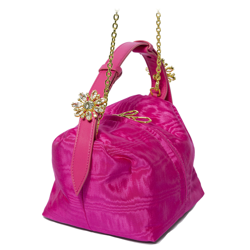 Cube Moiré Fuxia