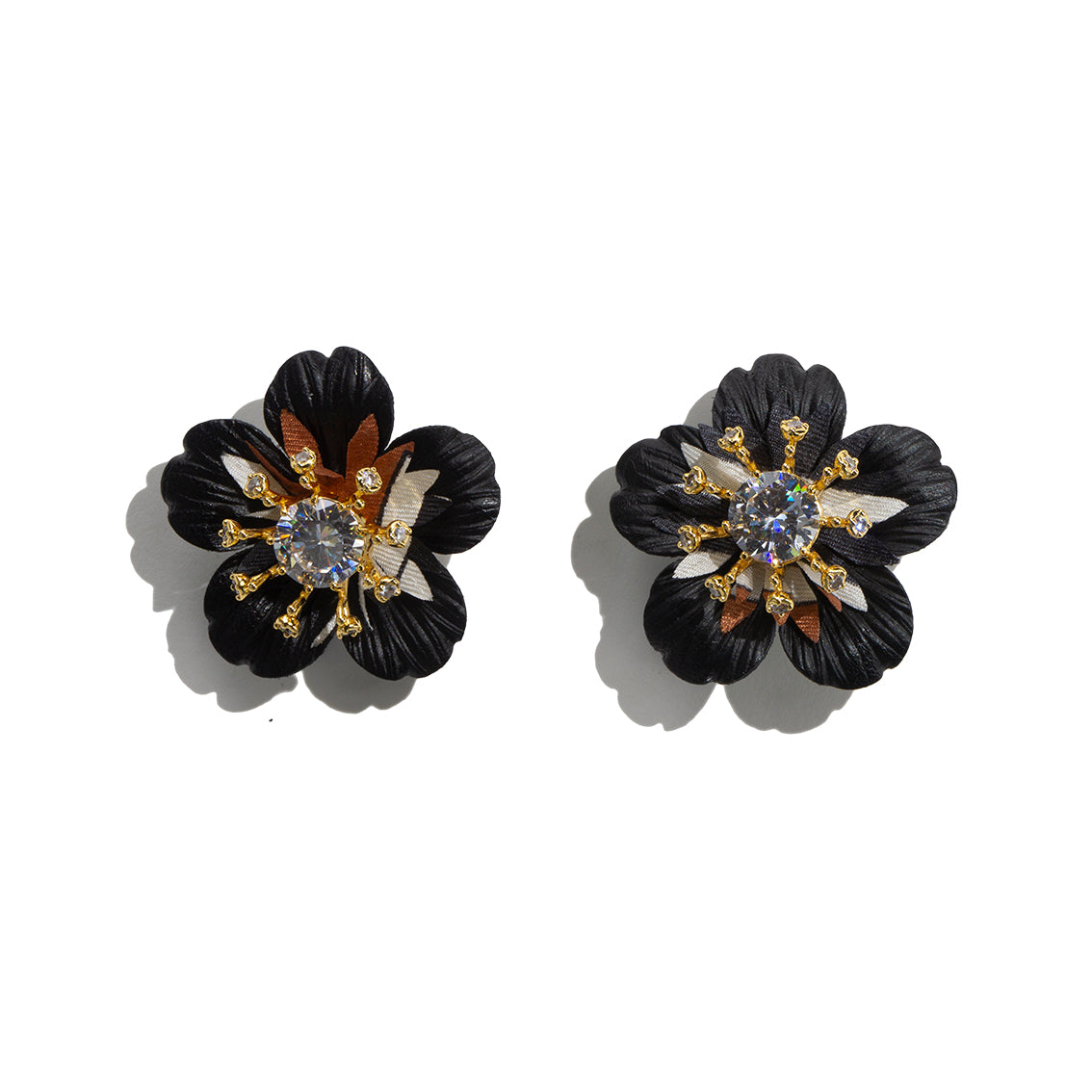Earrings S Nero cacao