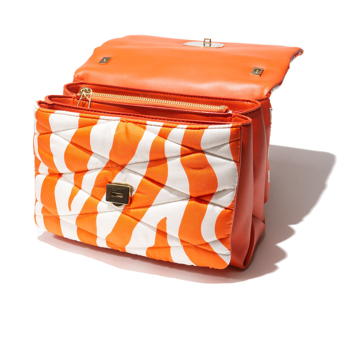 Carré On Medium Orange animalier