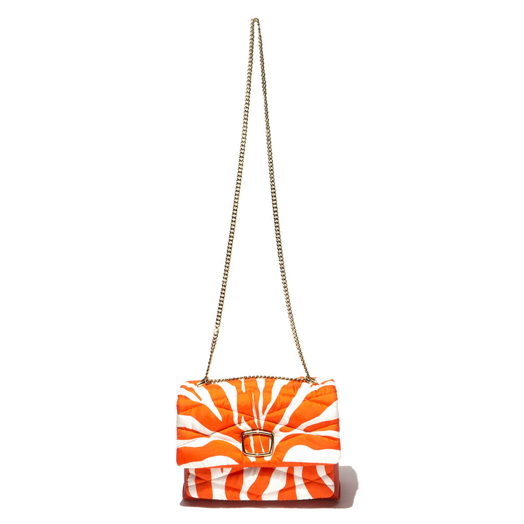 Carré On Medium Orange animalier