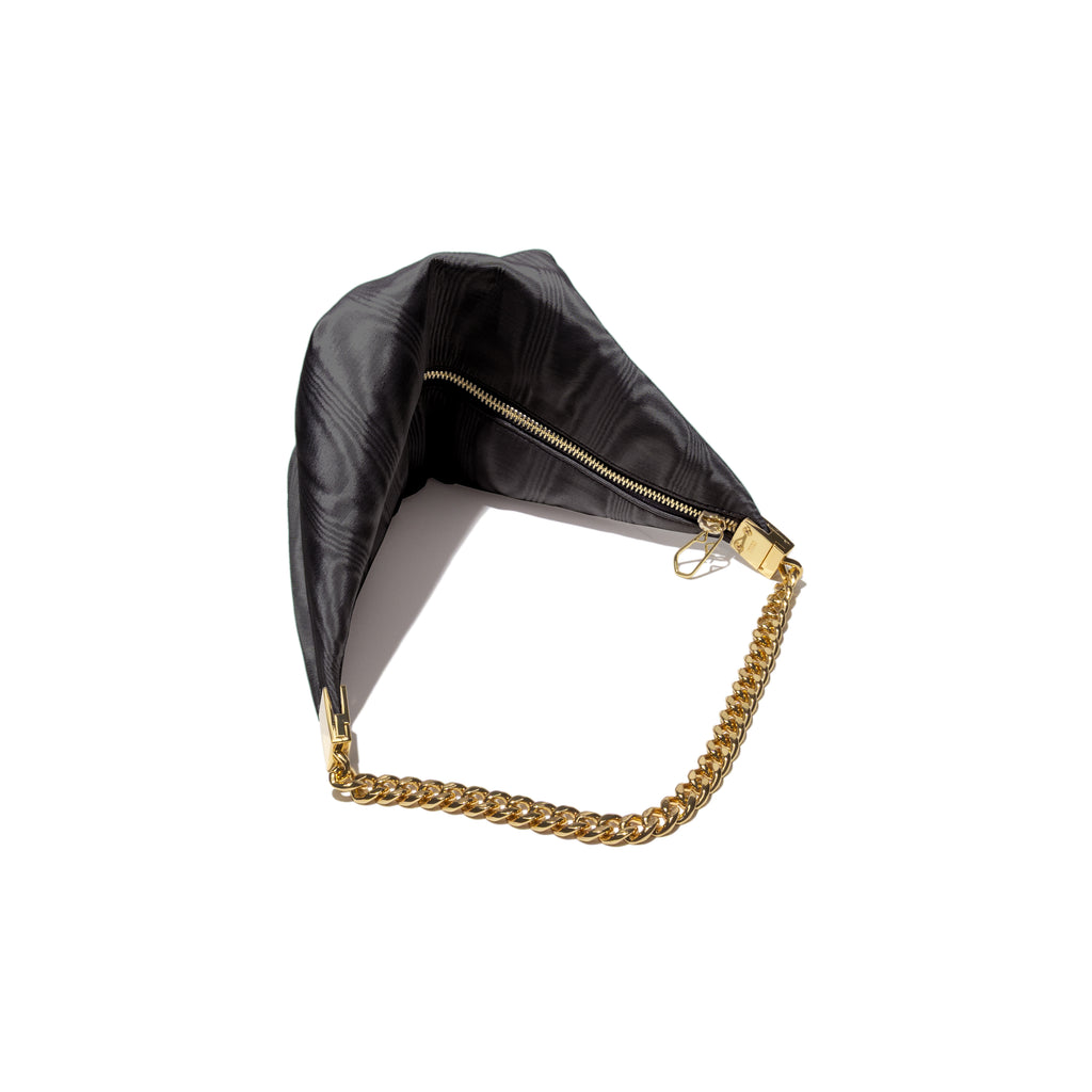 Pochette Moiré Nero