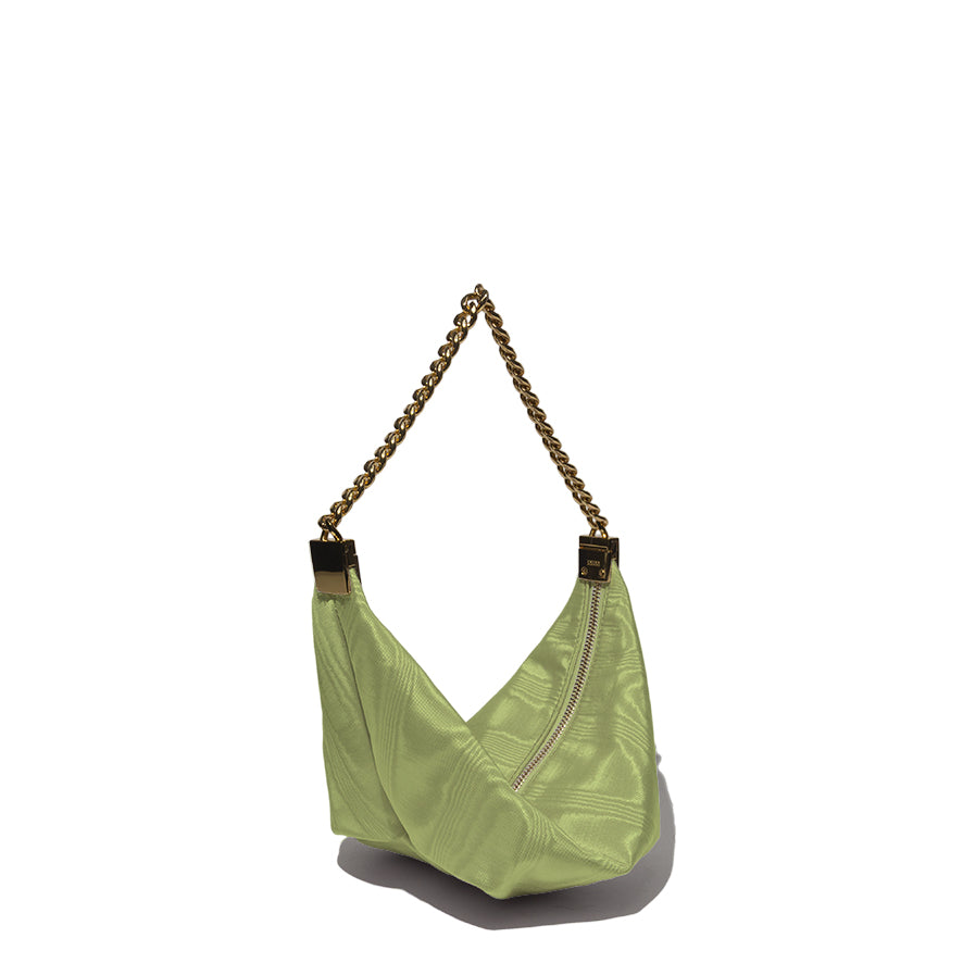 Pochette Moiré Lime