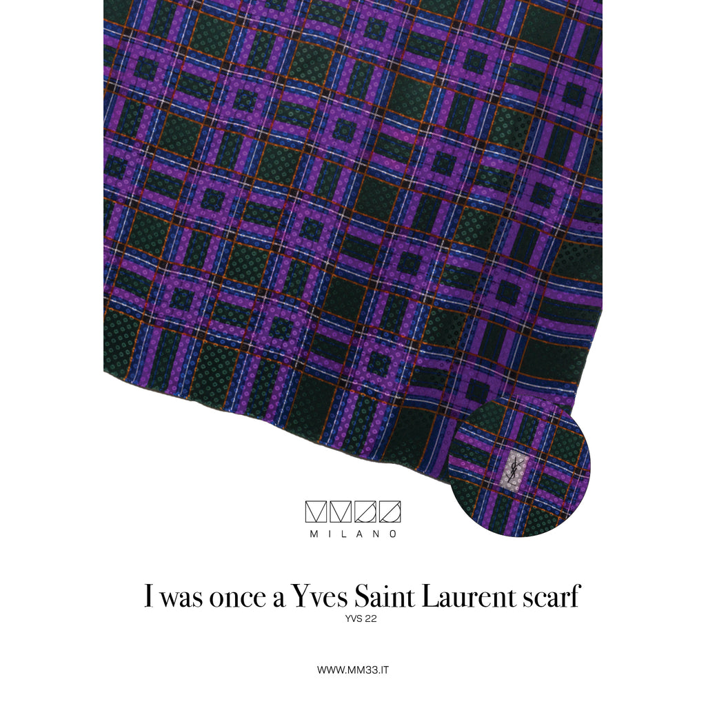 Carré On Mini Tartan autunnale